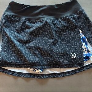 Inknburn Black Patterned Skirt